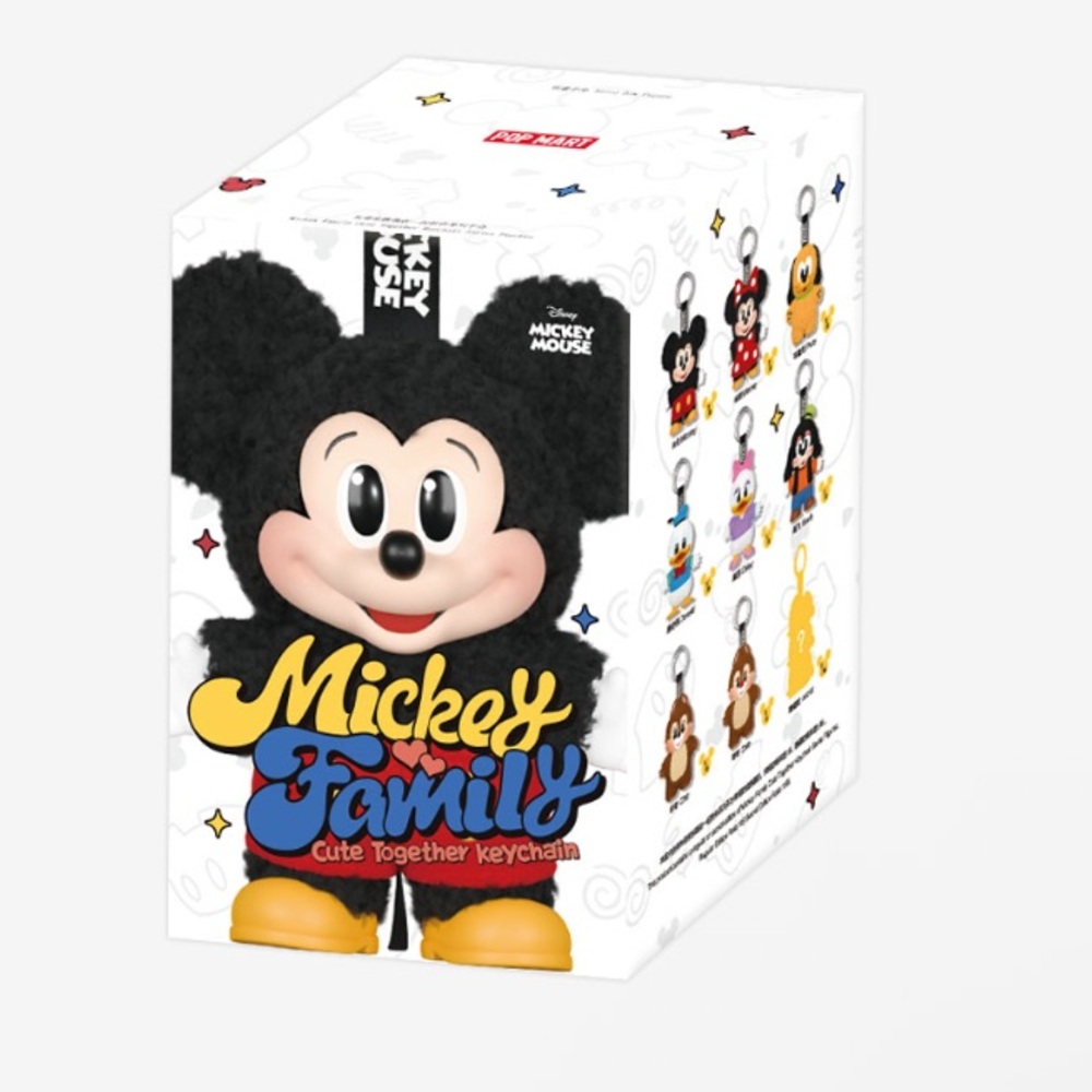 Mickey Family Cute Together Bag Charm - Blind Box